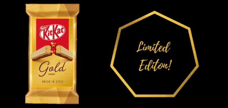 Il KitKat si veste d’oro: arriva in Italia KitKat Gold in edizione limitata
