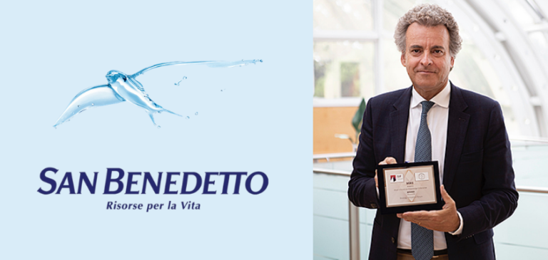 Acqua Minerale San Benedetto è stata premiata con il MIKE Award Acqua Minerale San Benedetto è stata premiata con il MIKE Award