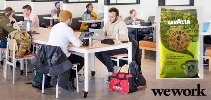 wework lavazza partnership 842 vending news