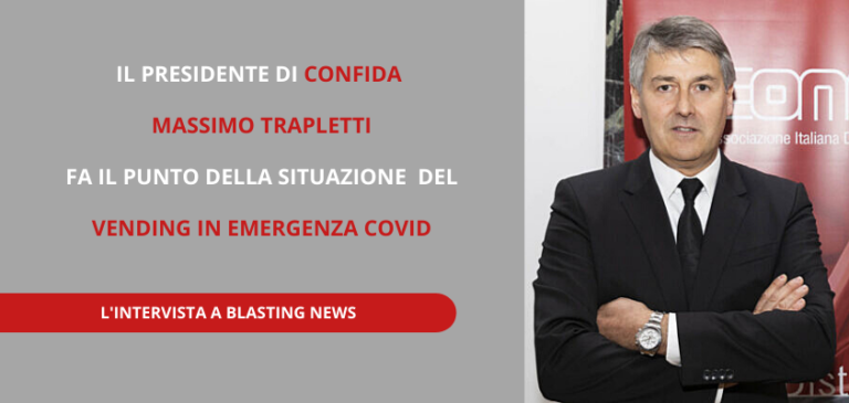 Il Vending è ora in perdita del 25/30%. Il presidente di CONFIDA Massimo Trapletti intervistato da Blasting News