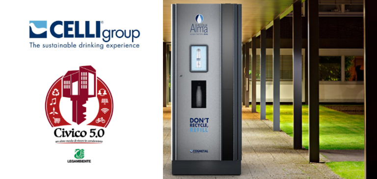 Gruppo Celli rinnova la partnership con Legambiente e lancia il progetto Civico 5.0 Gruppo Celli rinnova la partnership con Legambiente e lancia il progetto Civico 5.0