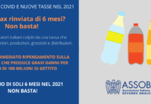 ASSOBIBE, Confagricoltura e sindacati chiedono l’eliminazione o il rinvio al 2022 della sugar tax