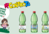Limited edition della Ferrarelle 50cl realizzata con il 50% di R-PET e disegnata dai bambini