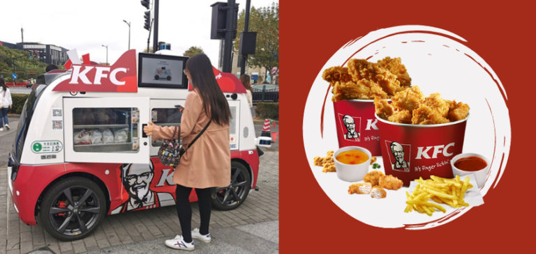 KFC e i truck senza conducente di Neolix vendono pollo fritto senza contatto
