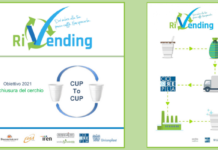 Progetto RiVending. Prodotto il primo bicchiere Cup2Cup in rPS – polistirolo riciclato