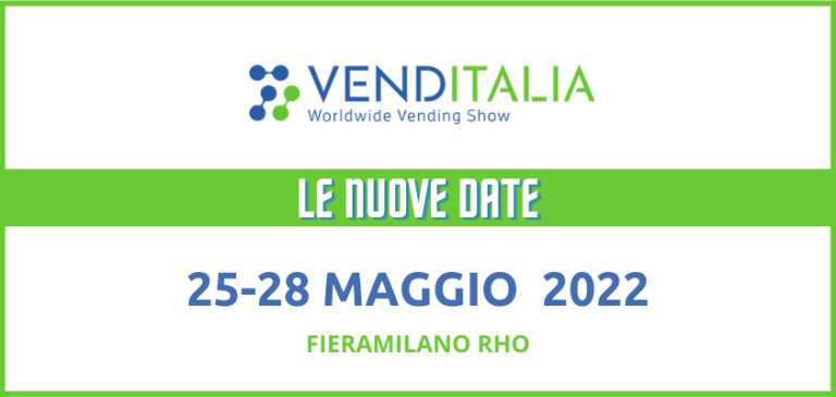 Venditalia 2022. Le nuove date: dal 25 al 28 maggio a Fieramilano Rho