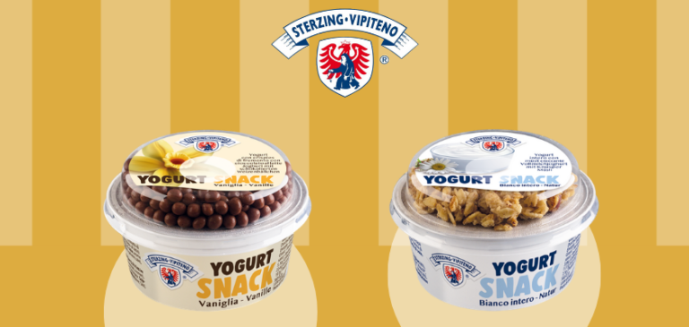 I nuovi Yogurt Snack di Latteria Vipiteno