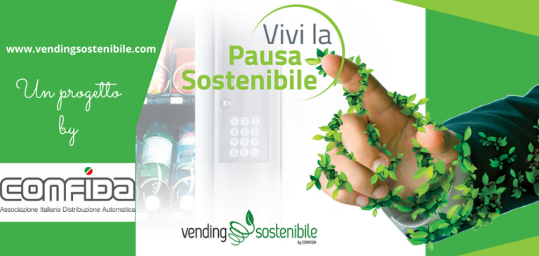 Una nuova brochure e attività social per il progetto Vending Sostenibile di CONFIDA