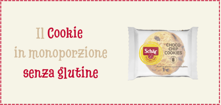Choco Chip Cookies Schär senza glutine in formato monoporzione Vending