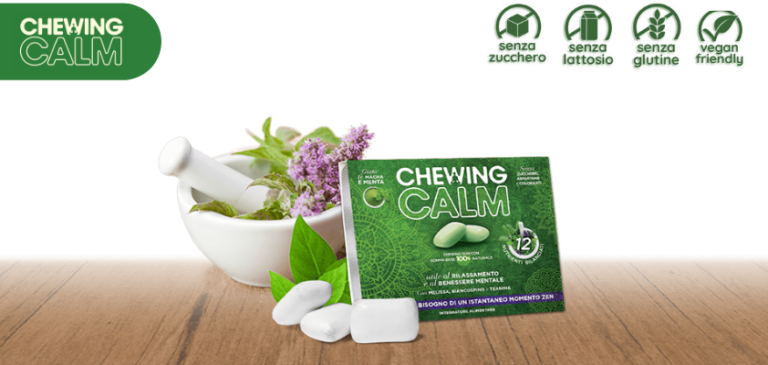 Chewing Calm. Dalla natura la gomma da masticare che rilassa