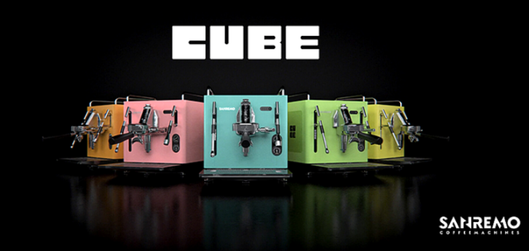 Sanremo Coffee Machines presenta CUBE a 1 gruppo per il canale domestico e professionale