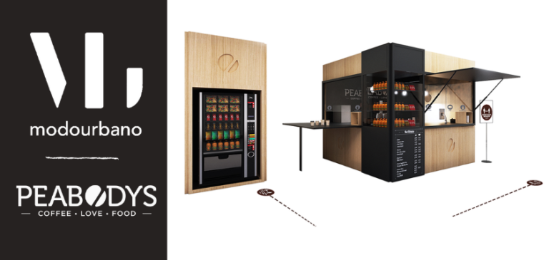 Un progetto italiano nel Regno Unito: The Pod, la caffetteria con le vending machine