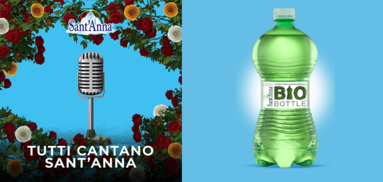 Tutti cantano Sant’Anna. Acqua Sant’Anna su Spotify per Sanremo