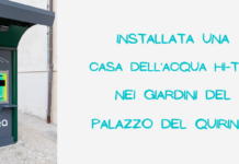 Anche il Palazzo del Quirinale ha la sua Casa dell’Acqua hi-tech