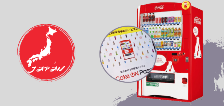 Giappone. Coca-Cola lancia un servizio di abbonamento ai distributori automatici