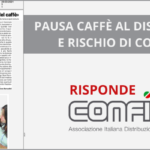 Pausa caffè al distributore a rischio di contagio. La replica di CONFIDA