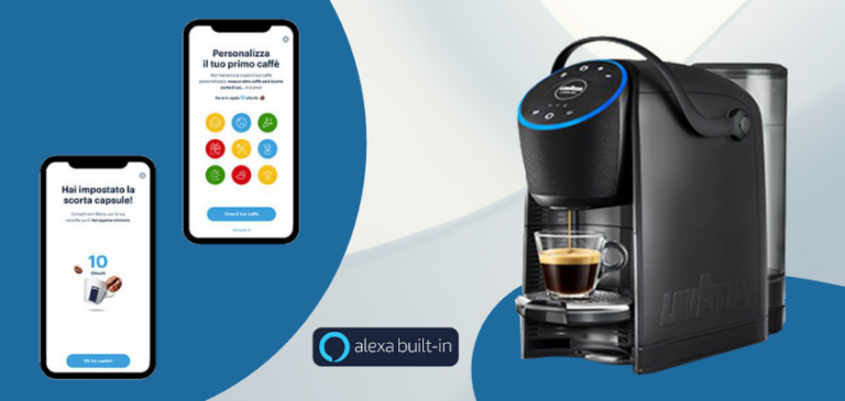 Lavazza Voicy, la macchina per caffè smart con la tecnologia Alexa integrata