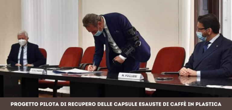 Firmato in Friuli il “Progetto pilota di recupero delle capsule esauste di caffè in plastica”