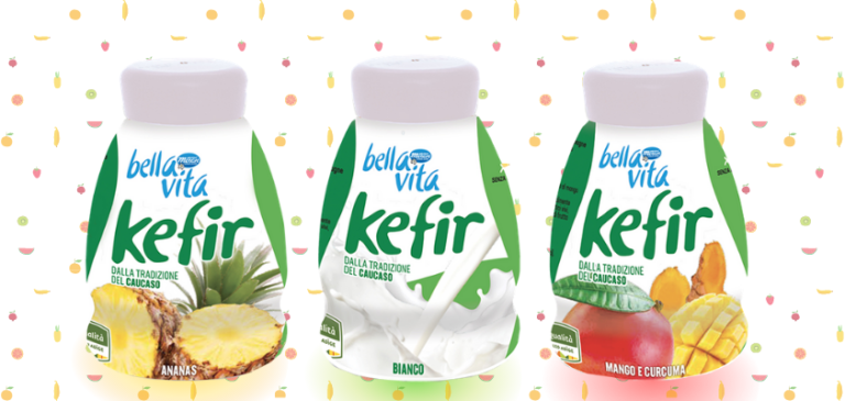Arriva Bella Vita Kefir drink senza lattosio e ricco di fermenti lattici