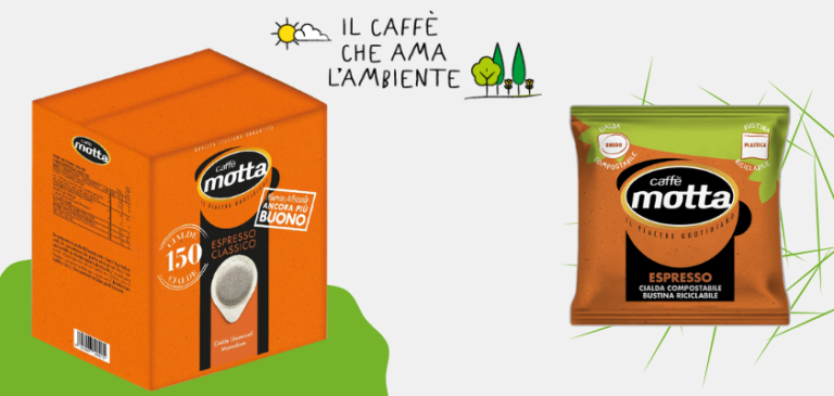Caffè Motta presenta la nuova gamma di cialde compostabili