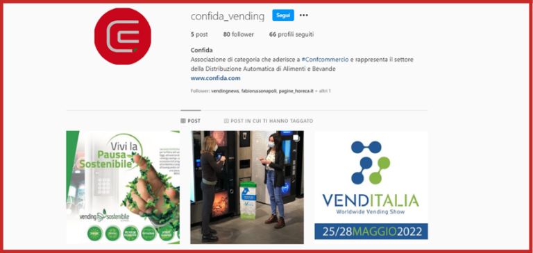 CONFIDA apre un account Instagram, social media in grande crescita CONFIDA apre un account Instagram, social media in grande crescita