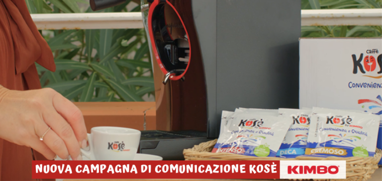Online la nuova campagna di comunicazione Kosé by Kimbo