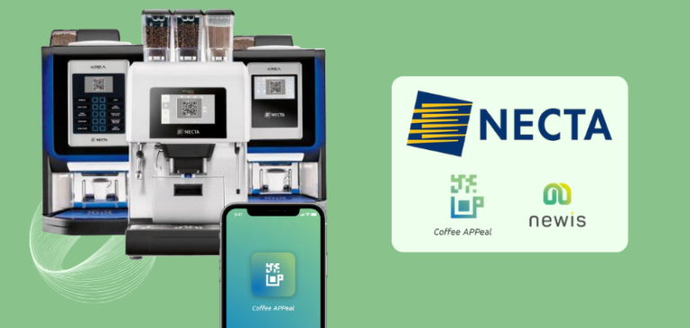 Con Necta e CoffeeAPPeal® by Newis il piacere del caffè è in completa sicurezza Con Necta e CoffeeAPPeal® by Newis il piacere del caffè è in completa sicurezza