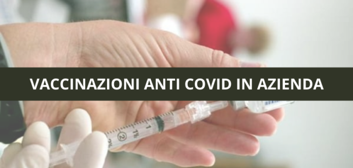 VACCINAZIONI ANTI COVID IN AZIENDA 842 VENDING NEWS