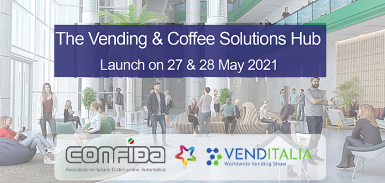 CONFIDA e VENDITALIA partecipano all’evento digitale Vending & Coffee Solutions Hub CONFIDA e VENDITALIA partecipano all’evento digitale Vending & Coffee Solutions Hub
