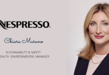 Chiara Murano Sustainability & Safety Health Environmental Manager di Nespresso Italiana