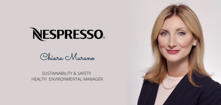 Chiara Murano Sustainability & Safety Health Environmental Manager di Nespresso Italiana