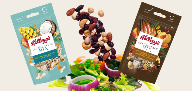 KELLOGG lancia Deluxe Snack Mix, l’evoluzione premium degli snack con cereali