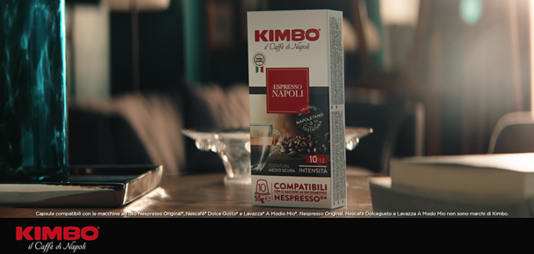 On air “KIMBO, una tazza di Napoli”, la campagna pubblicitaria dedicata alle capsule compatibili