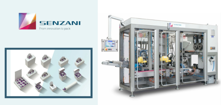 Senzani presenta Omnia, la prima astucciatrice personalizzabile per formati di capsule e pack