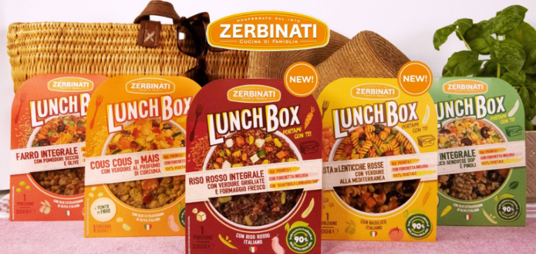 Zerbinati lancia due nuove Lunch Box e un packaging green con il 90% di R-PET