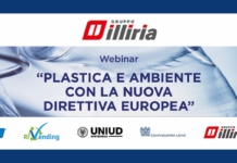 Gruppo Illiria organizza il webinar “Plastica e Ambiente con la nuova Direttiva europea”