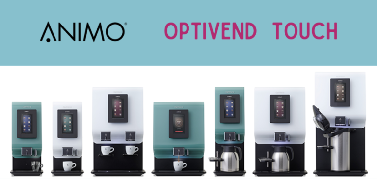 Animo presenta l’ultimo modello della gamma OptiVend: OptiVend Touch