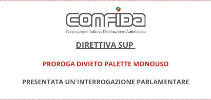 CONFIDA DIRETTIVA SUP PROROGA 842 VENDING NEWS