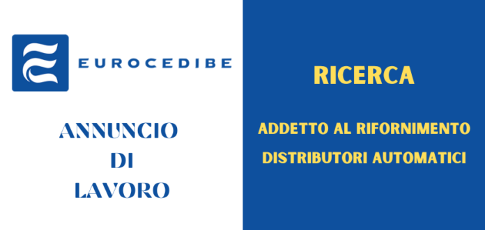 EUROCEDIBE ANNUNCIO CARICATORE 842 VENDING NEWS