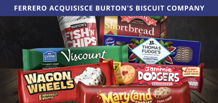 FERRERO BURTON'S 842 VENDING NEWS