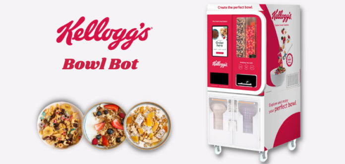 KELLOGGS VENDING MACHINE 842 VENDING NEWS