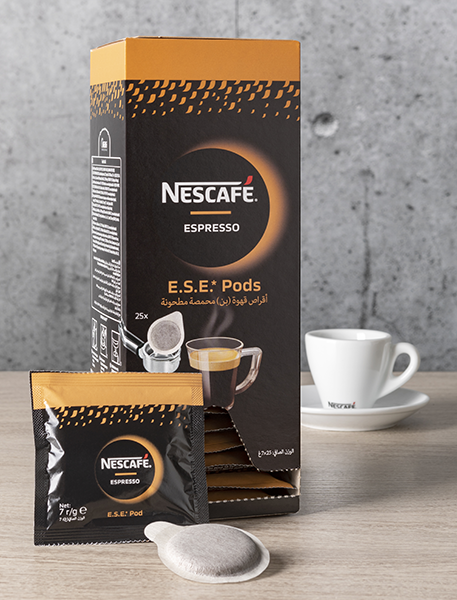 Nescafé e Nestlé Professional con Rancilio per presentare le cialde  espresso ESE