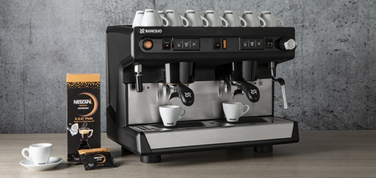 Nescafé e Nestlé Professional con Rancilio per presentare le cialde espresso ESE