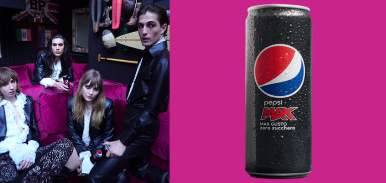 #SceglidiScegliere. La campagna di comunicazione di Pepsi Max con i Måneskin