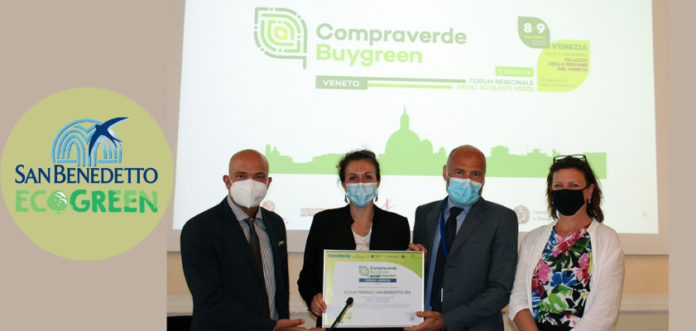SAN BENEDETTO PREMIO ECOGREEN 842 VENDING NEWS