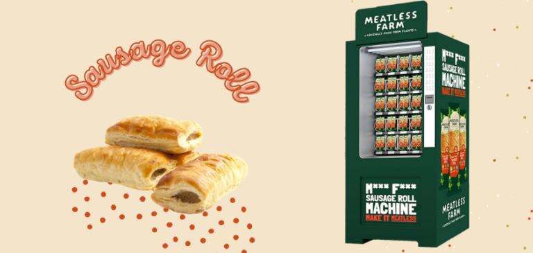 Inaugurata a Londra la prima Sausage Roll vending machine vegana
