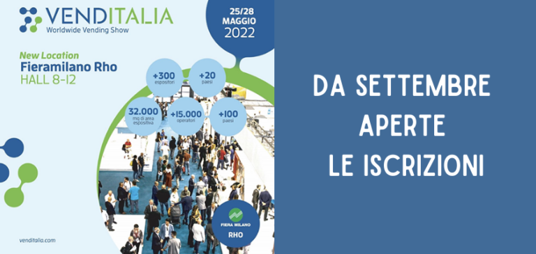 Si riparte! A settembre si aprono le iscrizioni a Venditalia 2022