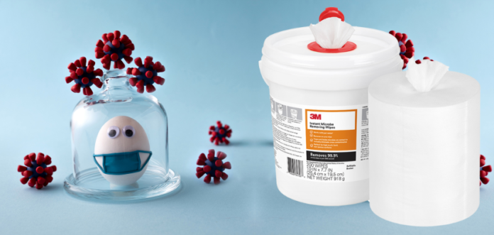 3M SALVIETTE ANTIBATTERICHE 842 VENDING NEWS