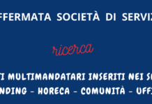 Annuncio. Società di servizi ricerca agenti plurimandatari