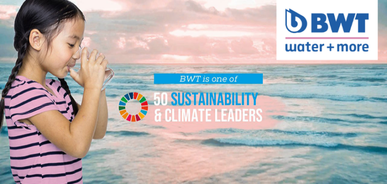 BWT nominata tra i “50 Sustainability & Climate Leaders” di Bloomberg